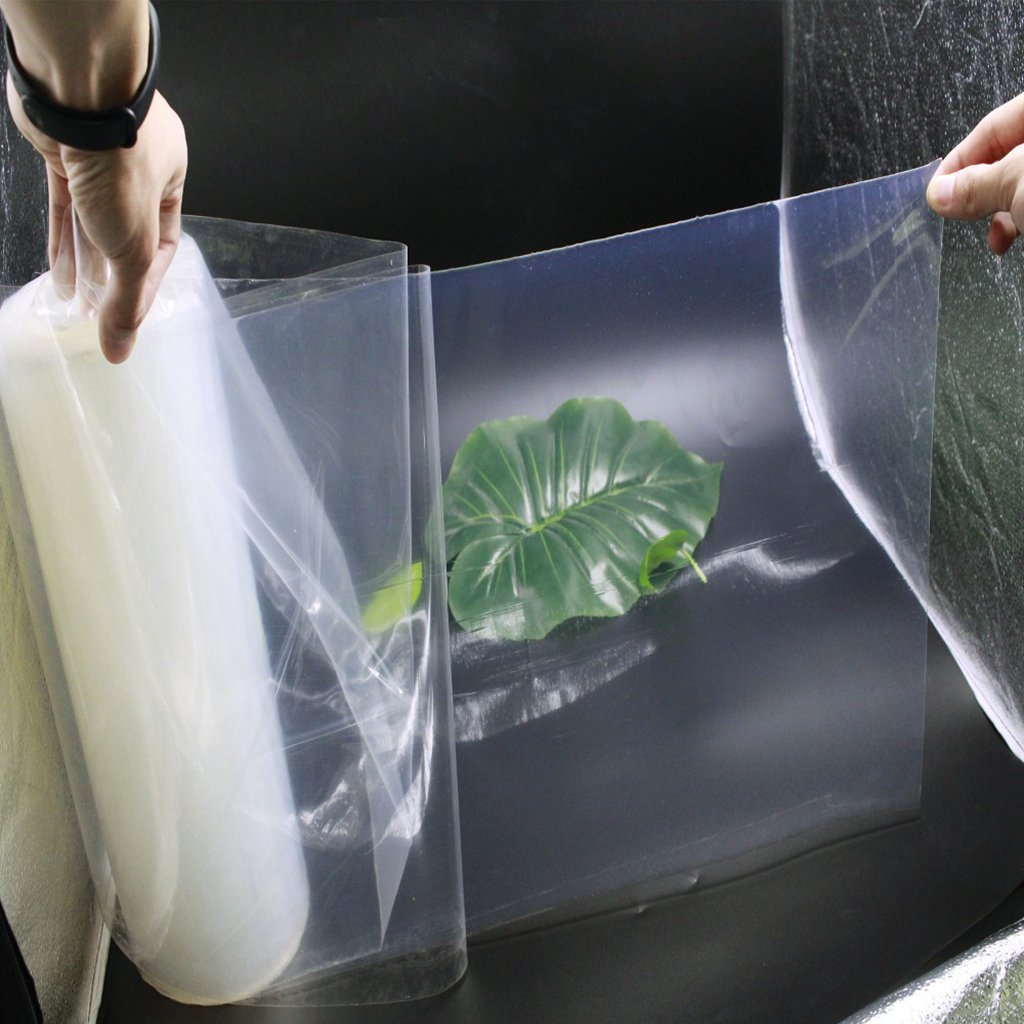 Super Clear Thin Silicone Rubber Sheet Gasket Film Electrical insulation 12 x 19.7 inch, 1mm Thickness - Paidu Suppliers