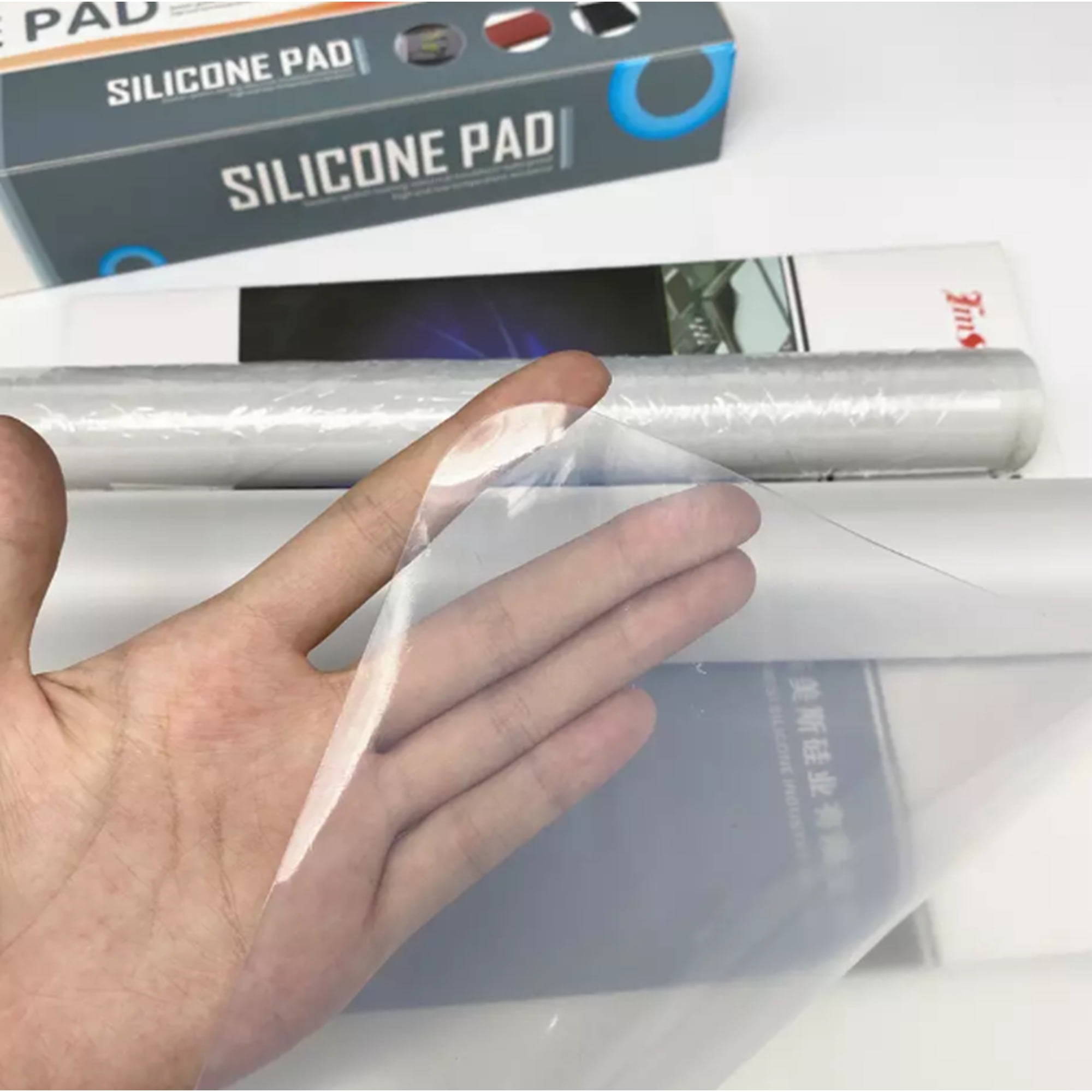 Super Clear Thin Silicone Rubber Sheet Gasket Film Electrical insulation 12 x 19.7 inch, 1mm Thickness - Paidu Suppliers