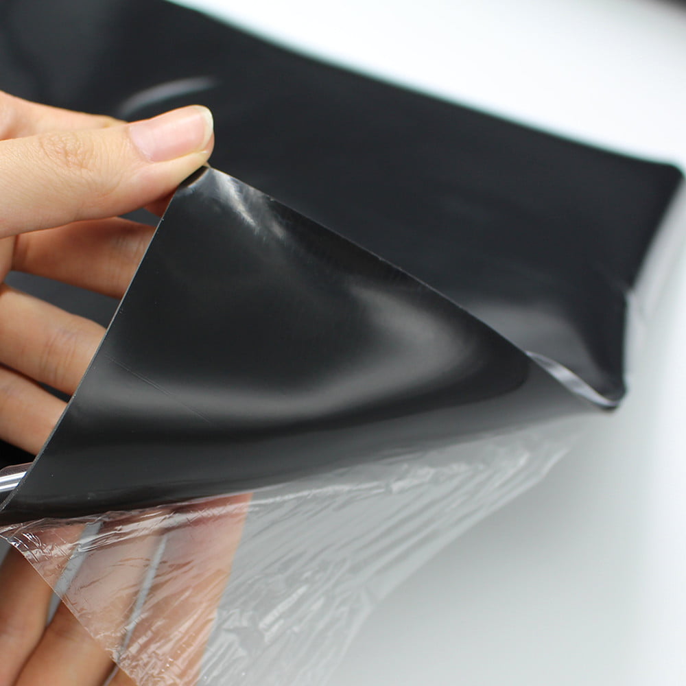 Black Thin Rubber Sheet Silicone High Temp Gasket Material Universal Auto Vehicle 1mm Thick - Paidu Suppliers