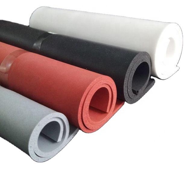 แผ่นปะเก็นยางซิลิโคนความต้านทานรังสียูวีการดูดซึมน้ำต่ำสำหรับการกระแทกซีลปะเก็นเทป - ซัพพลายเออร์ Paidu